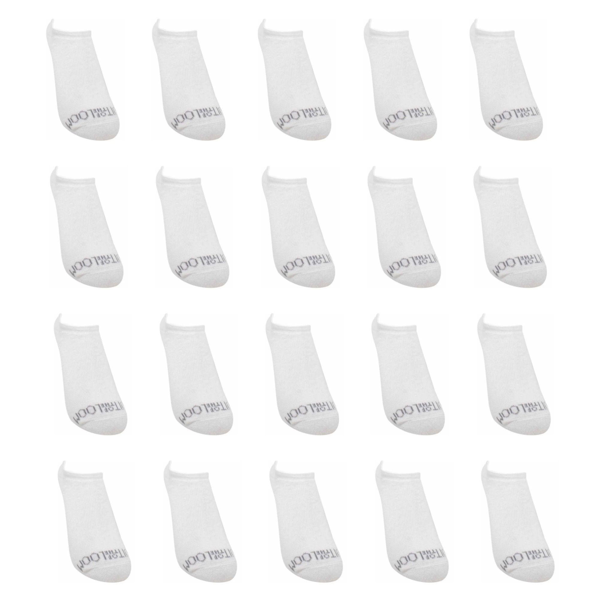 Calcetas Deportivas Fruit Of The Loom para Mujer 20 Pares
