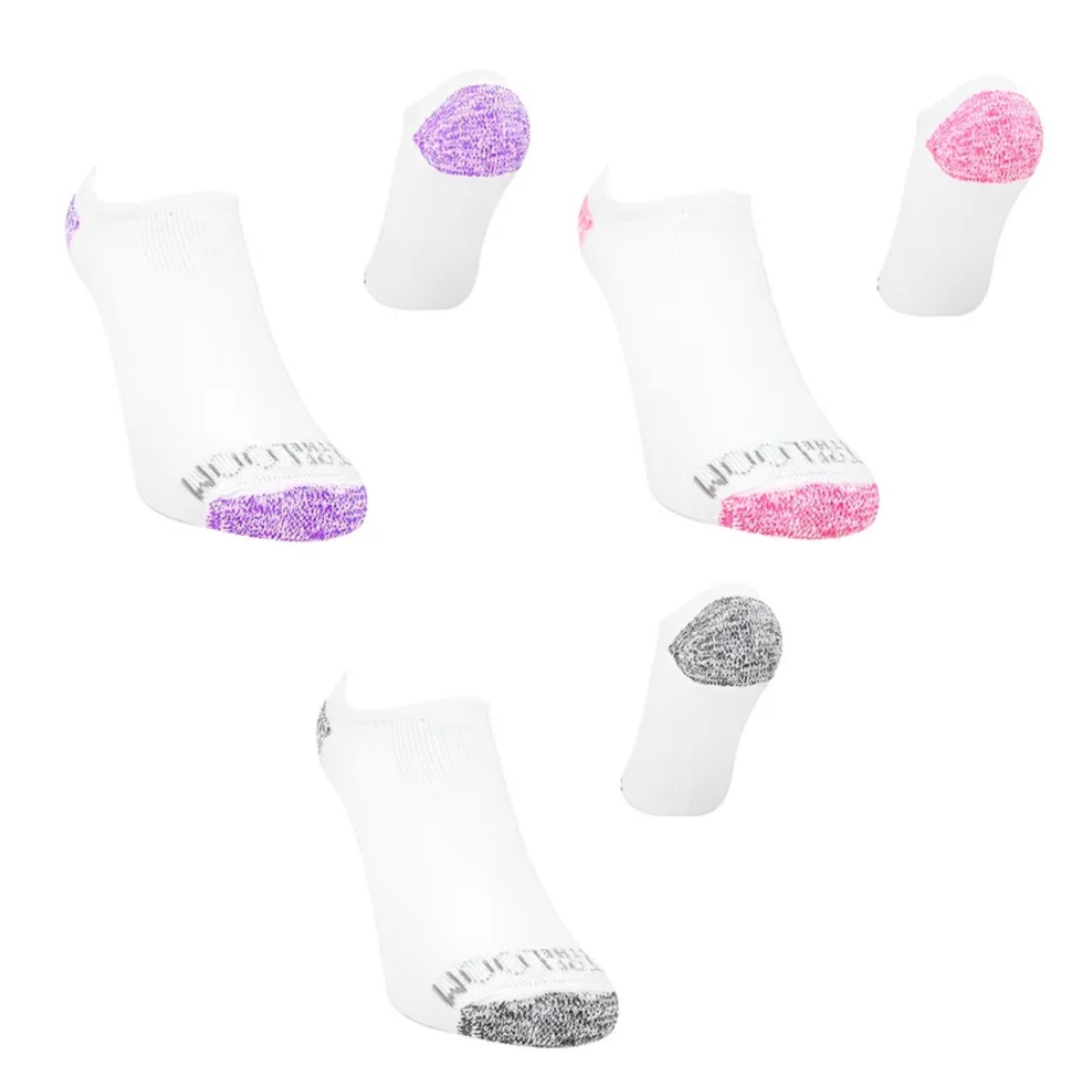 Foto 3 pulgar | Calcetas Invisibles Fruit Of The Loom para Mujer 20 Pares