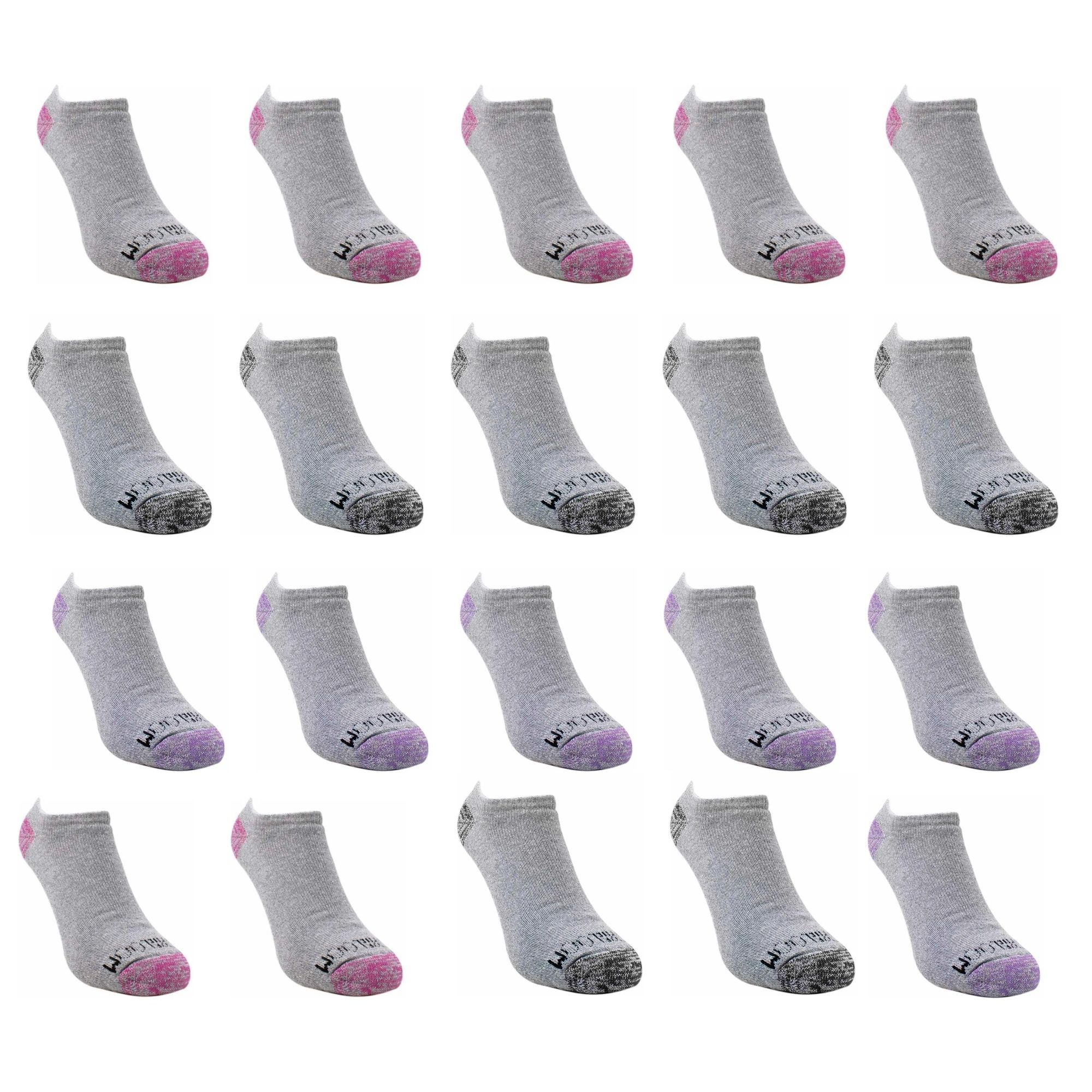 Calcetas Deportivas Fruit Of The Loom para Mujer 20 Pares
