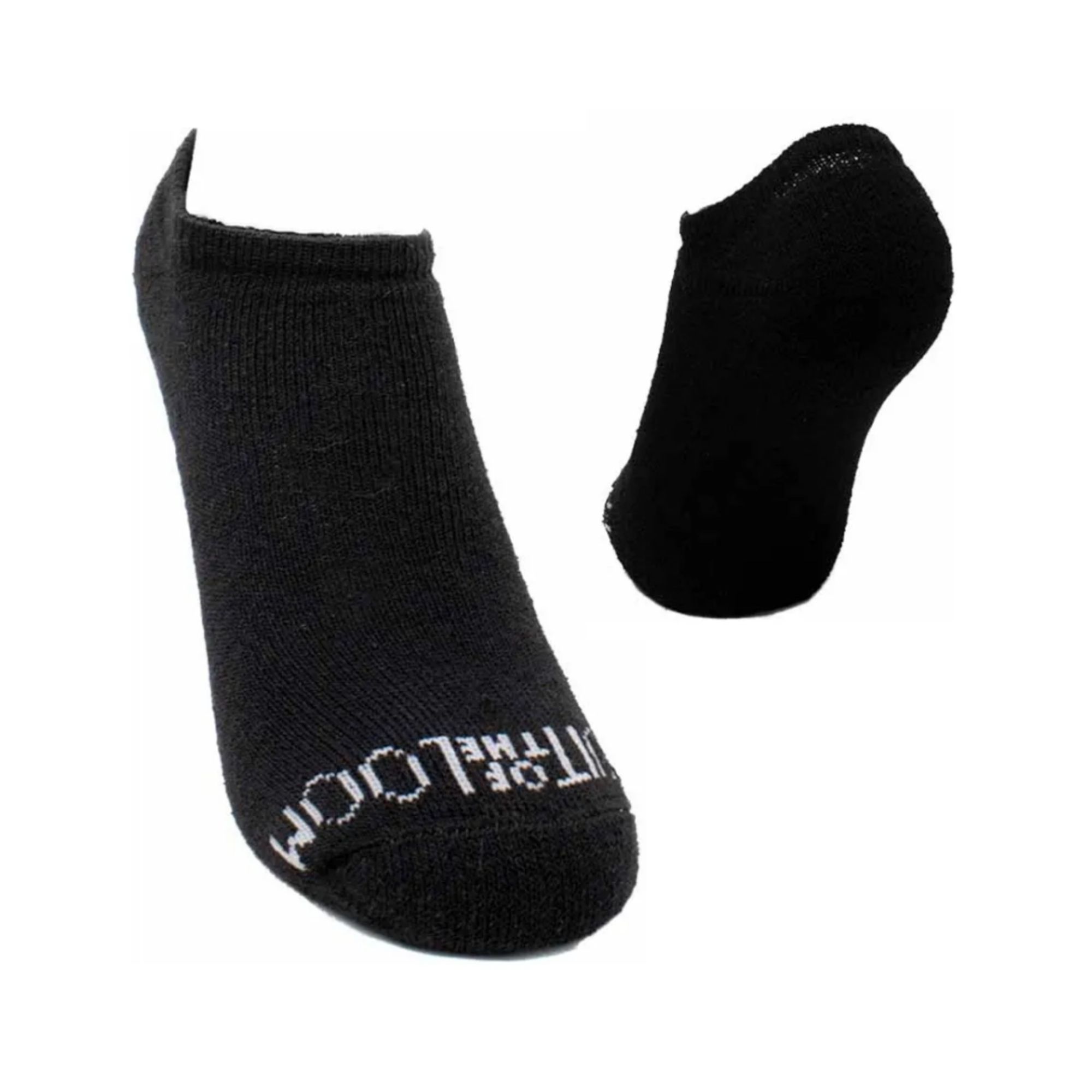 Foto 2 pulgar | 20 Pares Tin Para Mujer, Fruit Of The Loom, Color Negro Liso