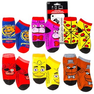 Foto 1 | Venta Internacional - Calcetines Five Nights At Freddy's 6 Pares