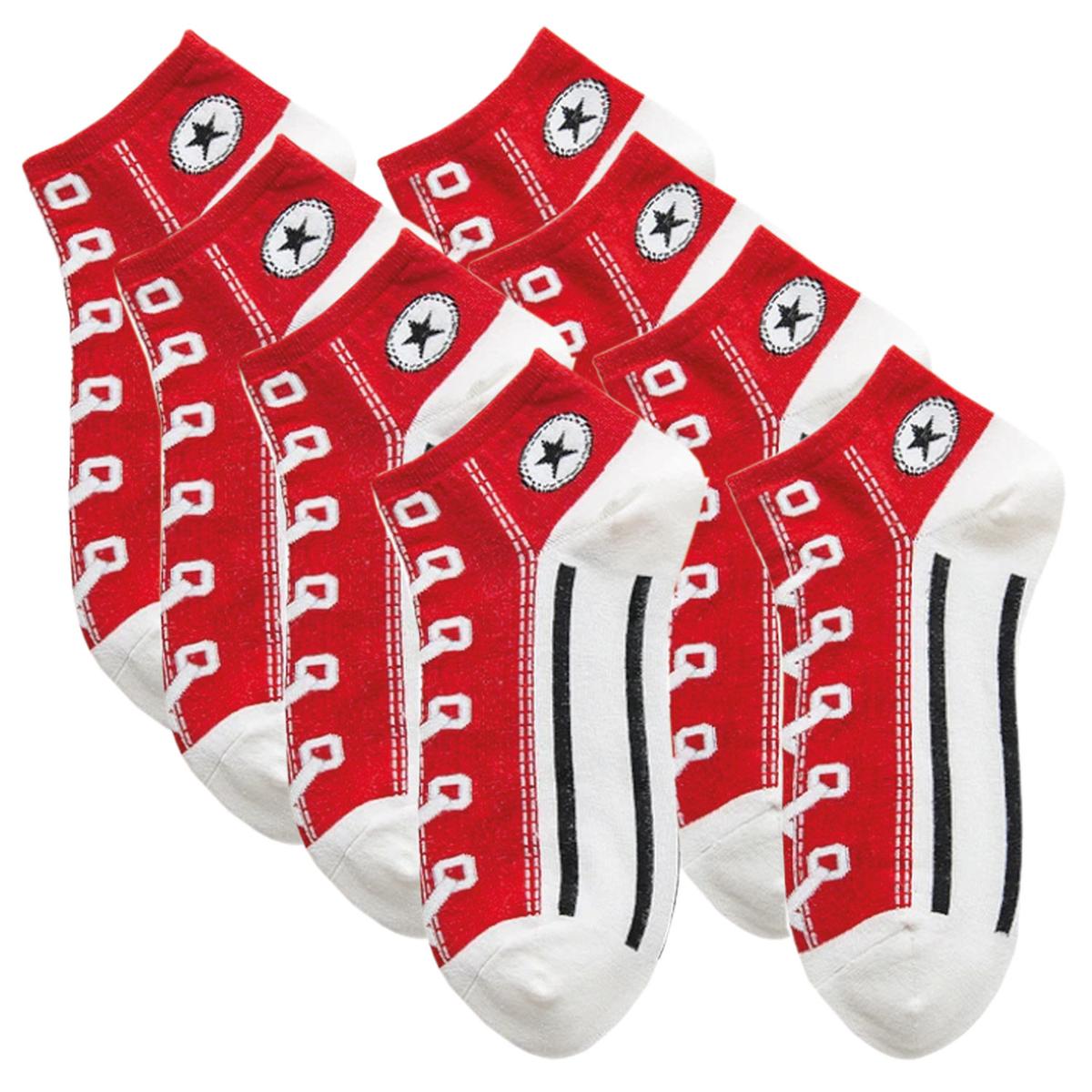 Medias Con Estampado Ventdepot Mxvsk-004 4piezas Poliéster