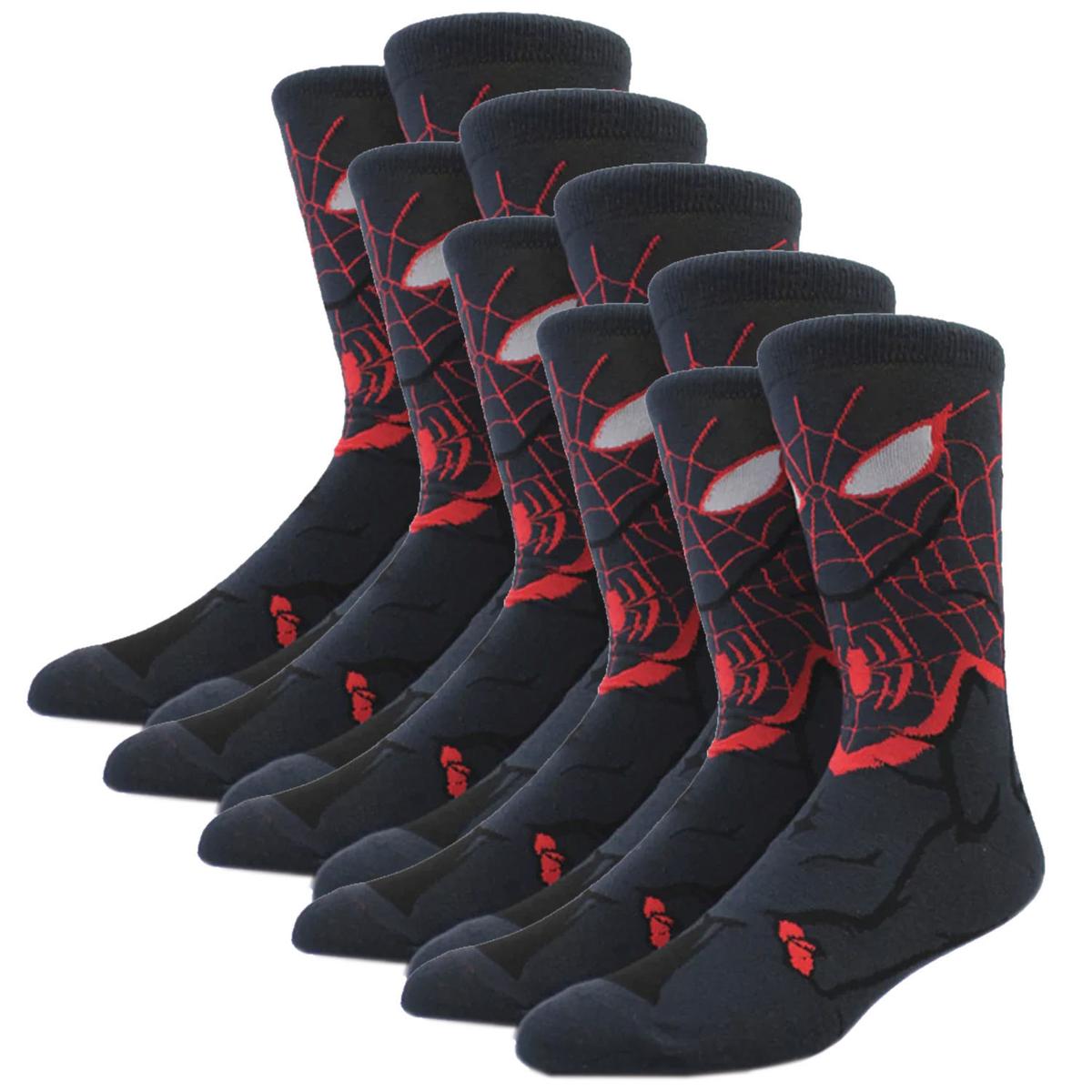 Calcetas De De Medio Tubo Ventdepot Mximk-005 5piezas Multicor