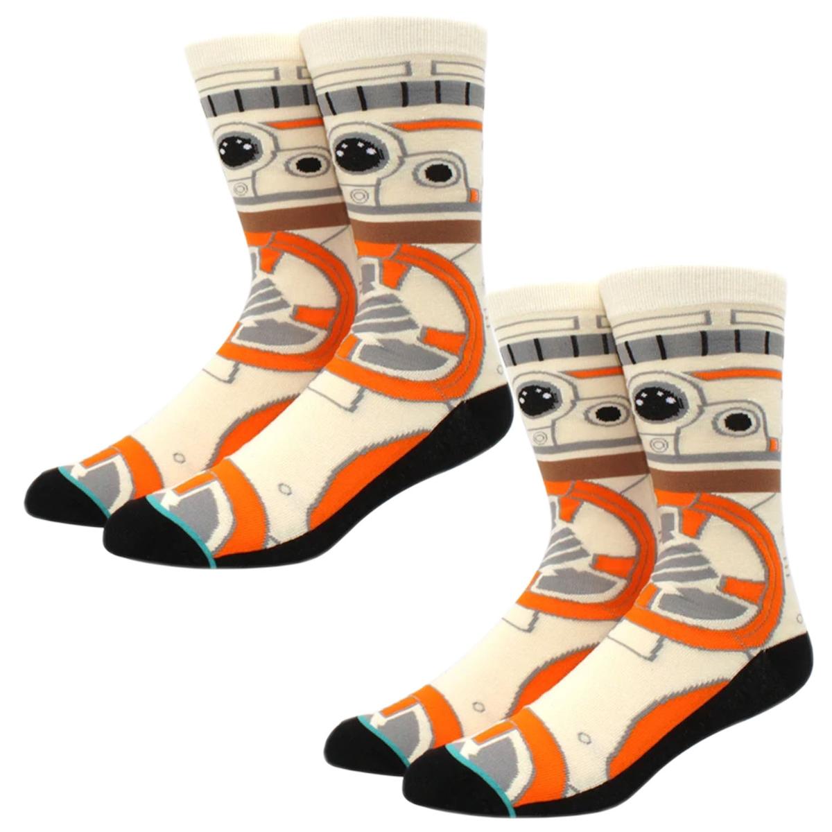 Calcetines Star Wars Bb-8 Ventdepot Mxwra-002 2 Piezas