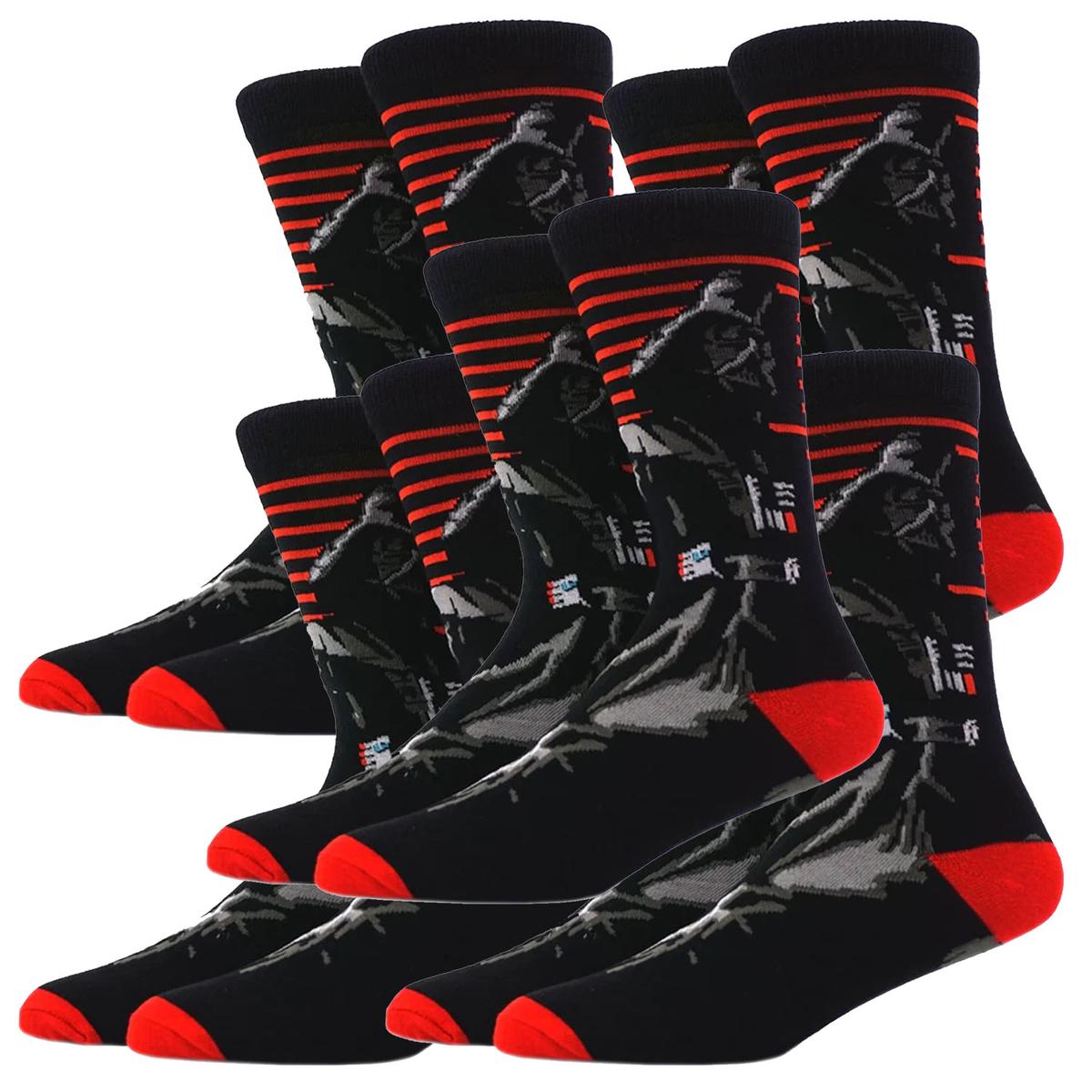 Calcetines Suaves Y Transpirables Ventdepot Mxckw-005 5 Piezas Multicor