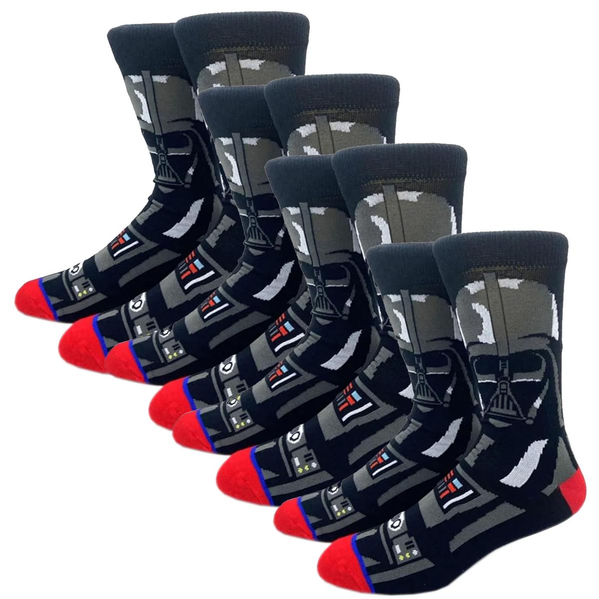 Calcetas De Colección Ventdepot Mxkco-004 4 Piezas Multicor