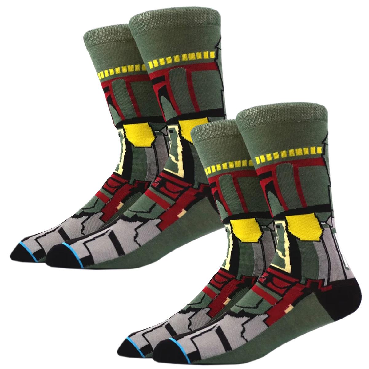 Calcetines De Tubo Medio Ventdepot Mxktw-002 2 Piezas Multicor