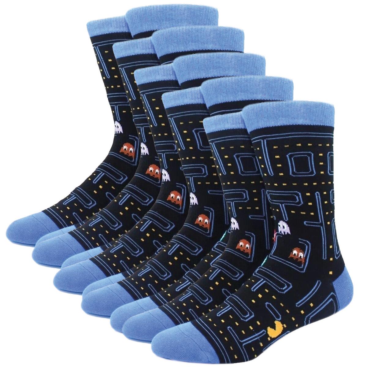 Calcetines De Medio Tubo Ventdepot Mxocn-005 5piezas Multicor