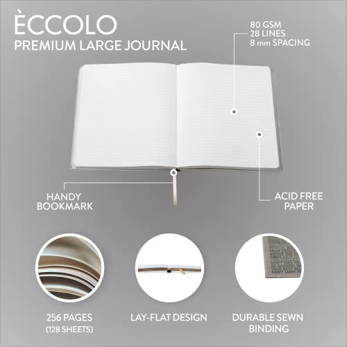 Foto 4 | Venta Internacional-Cuaderno Eccolo World Traveler color Gris