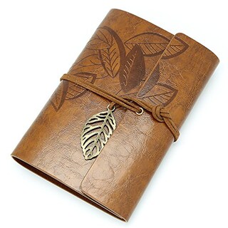 Foto 1 | Venta Internacional- Cuaderno de Notas con Tapa De Cuero Evz Marrón