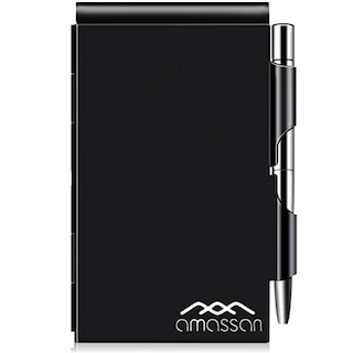 Foto 1 | Venta Internacional-Cuaderno Amassan color Negro con Bolígrafo