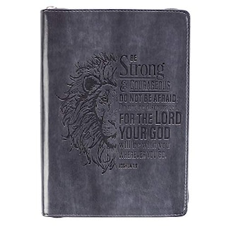 Foto 1 | Venta Internacional- Cuaderno Gris de Cuero Sintético