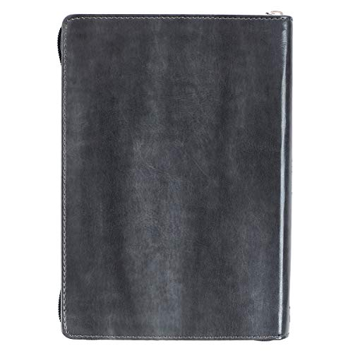 Foto 4 pulgar | Venta Internacional- Cuaderno Gris de Cuero Sintético