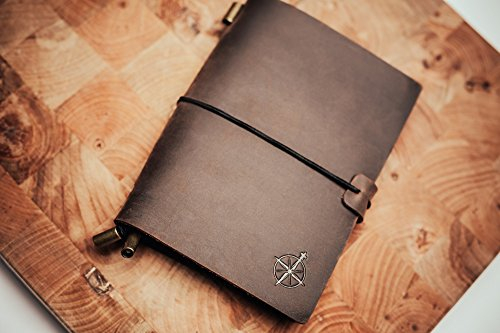 Foto 5 pulgar | Venta Internacional- Cuaderno de Piel Wanderings