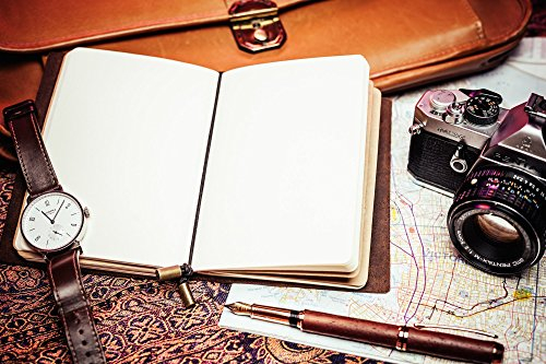 Foto 6 pulgar | Venta Internacional- Cuaderno de Piel Wanderings