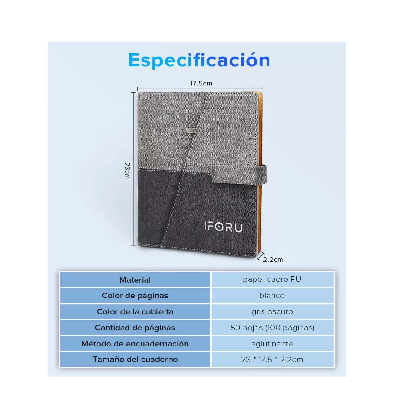 Foto 4 | Cuaderno Inteligente Reutilizable 100 Páginas 2 Plumas Gris