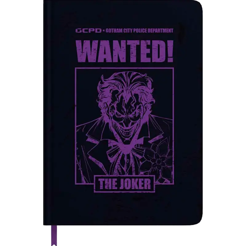 Foto 2 pulgar | Libreta The Joker Wanted,  Incluye Poster Y Stickers