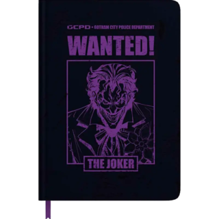 Foto 1 | Libreta The Joker Wanted, Incluye Poster Y Stickers