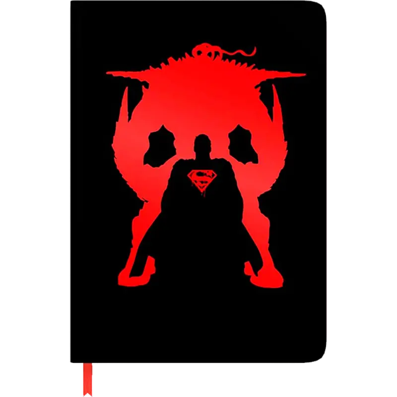 Foto 2 pulgar | Libreta Death Superman,  Incluye Poster Y Stickers