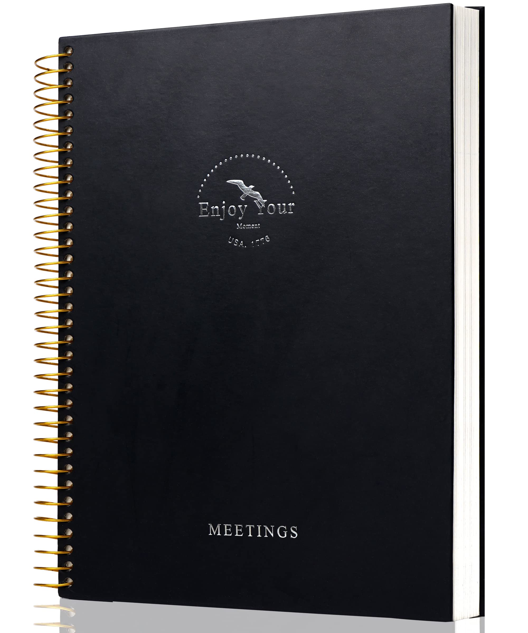 Cuaderno De Reuniones Flying Eagle, 210 Páginas, A4, Para Trabajo De Oficina - Venta Internacional.