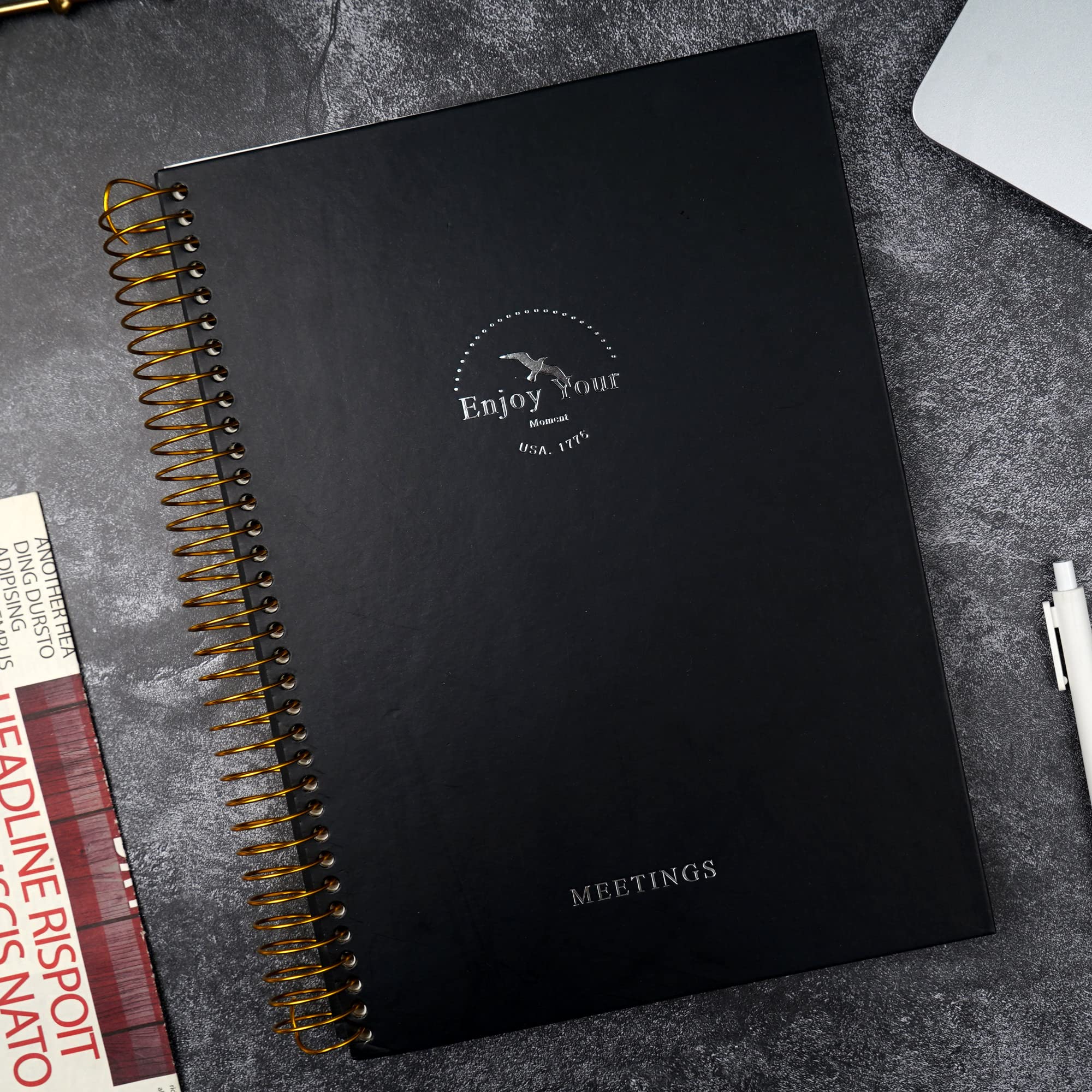 Foto 4 pulgar | Cuaderno De Reuniones Flying Eagle, 210 Páginas, A4, Para Trabajo De Oficina - Venta Internacional.