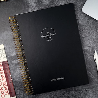 Foto 3 | Cuaderno De Reuniones Flying Eagle, 210 Páginas, A4, Para Trabajo De Oficina - Venta Internacional.