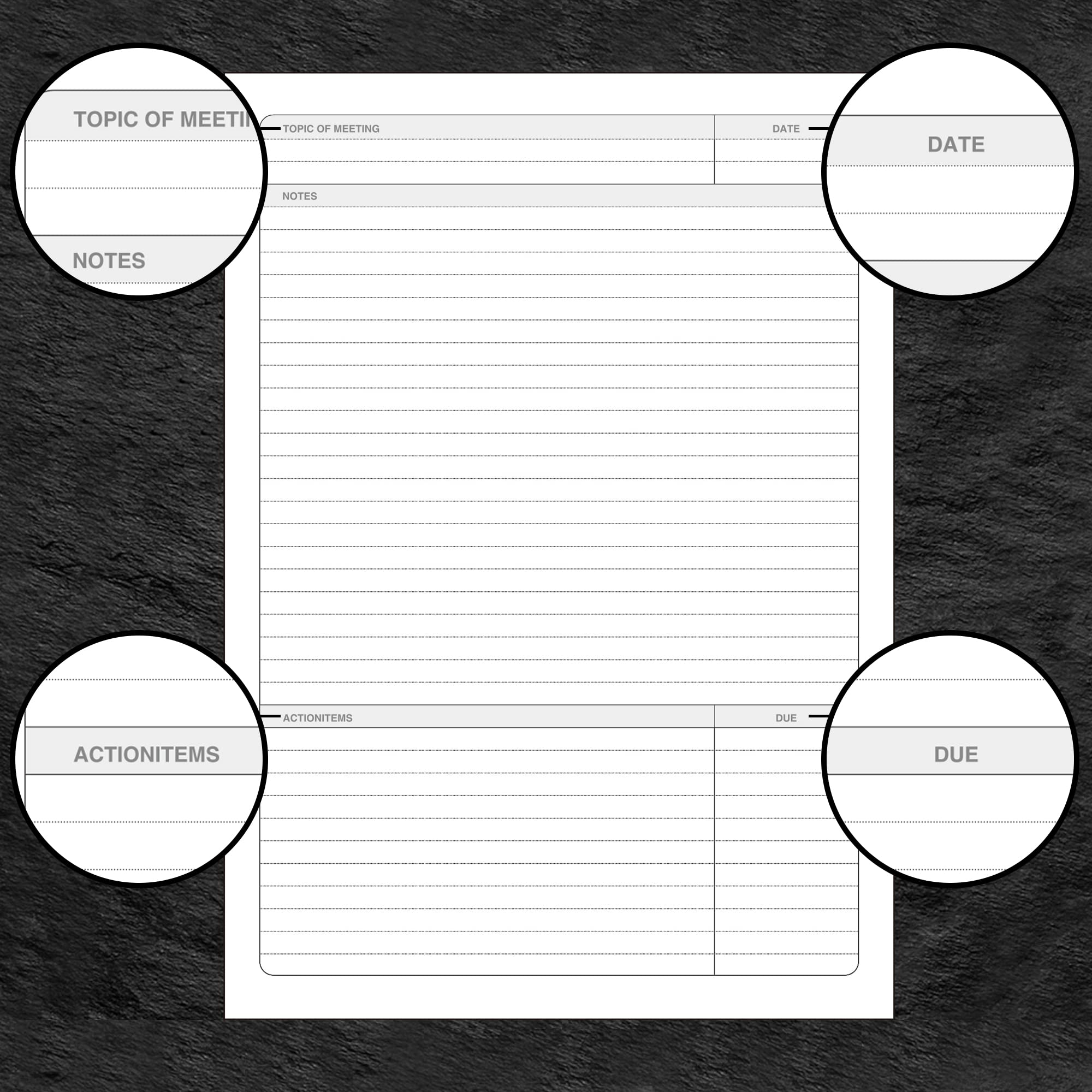 Foto 4 | Cuaderno De Reuniones Flying Eagle, 210 Páginas, A4, Para Trabajo De Oficina - Venta Internacional.