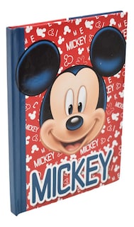 Foto 3 | Diario Mickey Mouse Modelo #1 50 Hojas Pasta Dura Bestway