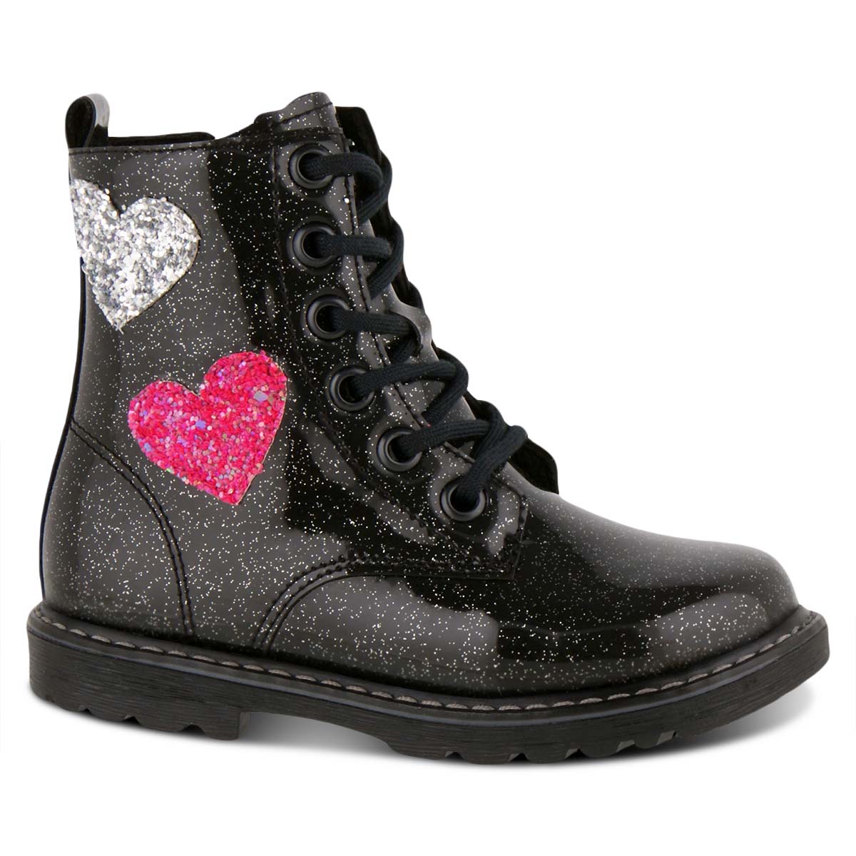 Foto 1 | Bota Rokino 3158 Color Charol Negro Para Niña