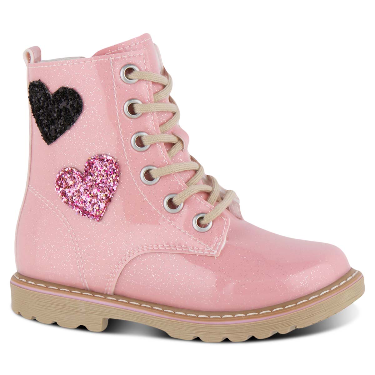 Foto 1 | Bota Rokino 3158 Color Charol Rosa Para Niña