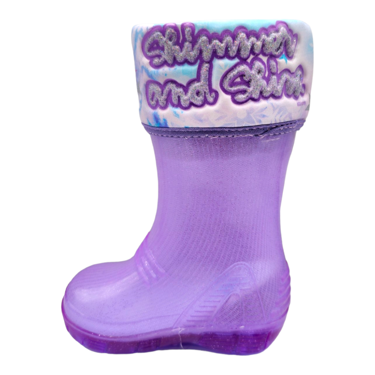 Foto 2 | Botas de Lluvia con Luces Bubble Gummers Wendy color Púrpura para Niña