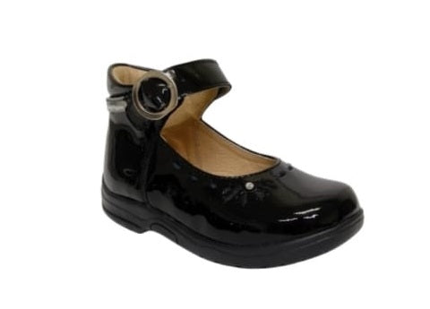 Foto 2 pulgar | Hush Puppies Kids 001318 Color: Negro Charol Escolar