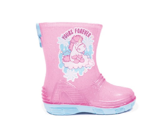 Foto 1 | Disney Frambuesa 259728 Color: Fiusha Cristal Celeste  Lluvia
