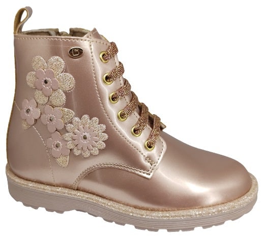 Botas Coqueta color Oro Rosa para Niña $749