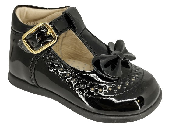 Foto 2 pulgar | Zapatos Coqueta Negros para Niña