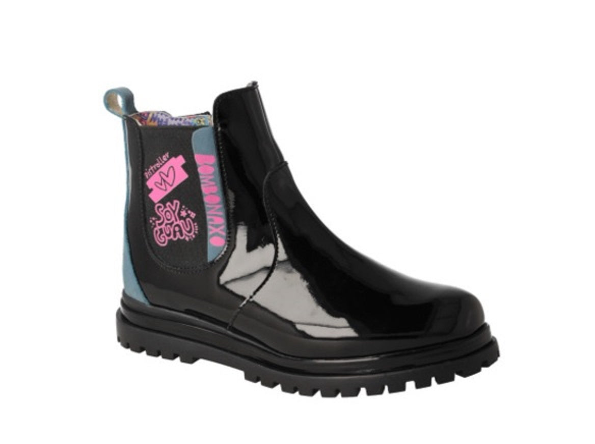 Botas Distroller 96703 4 A Negras Para Ni a Coppel