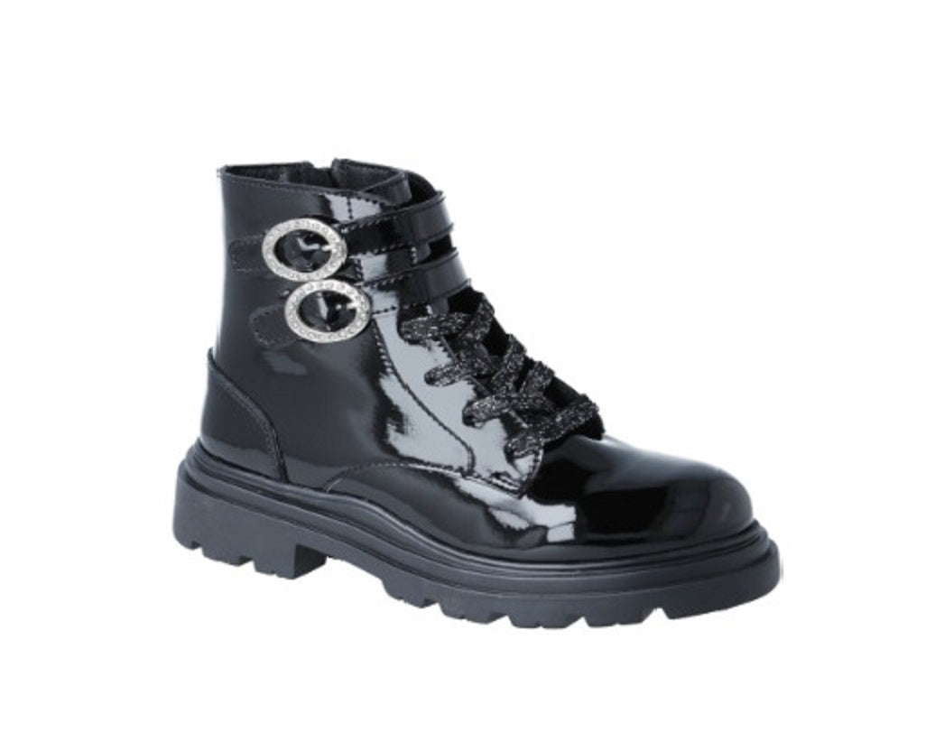Botas para Niña Karsten Charol color Negro