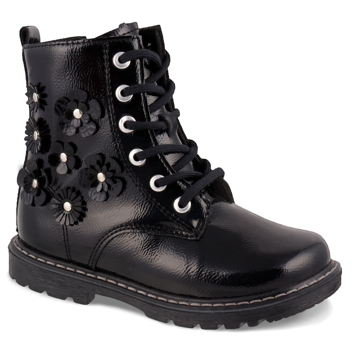 Foto 2 pulgar | Botas Lucho color Negro para Niña