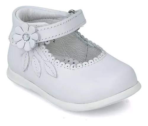 Foto 4 pulgar | Zapatos Coqueta Blancos para Niña