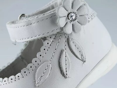 Foto 6 | Zapatos Coqueta Blancos para Niña