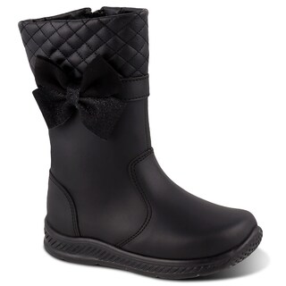 Foto 1 | Botas Casuales Lucho Negras para Niña