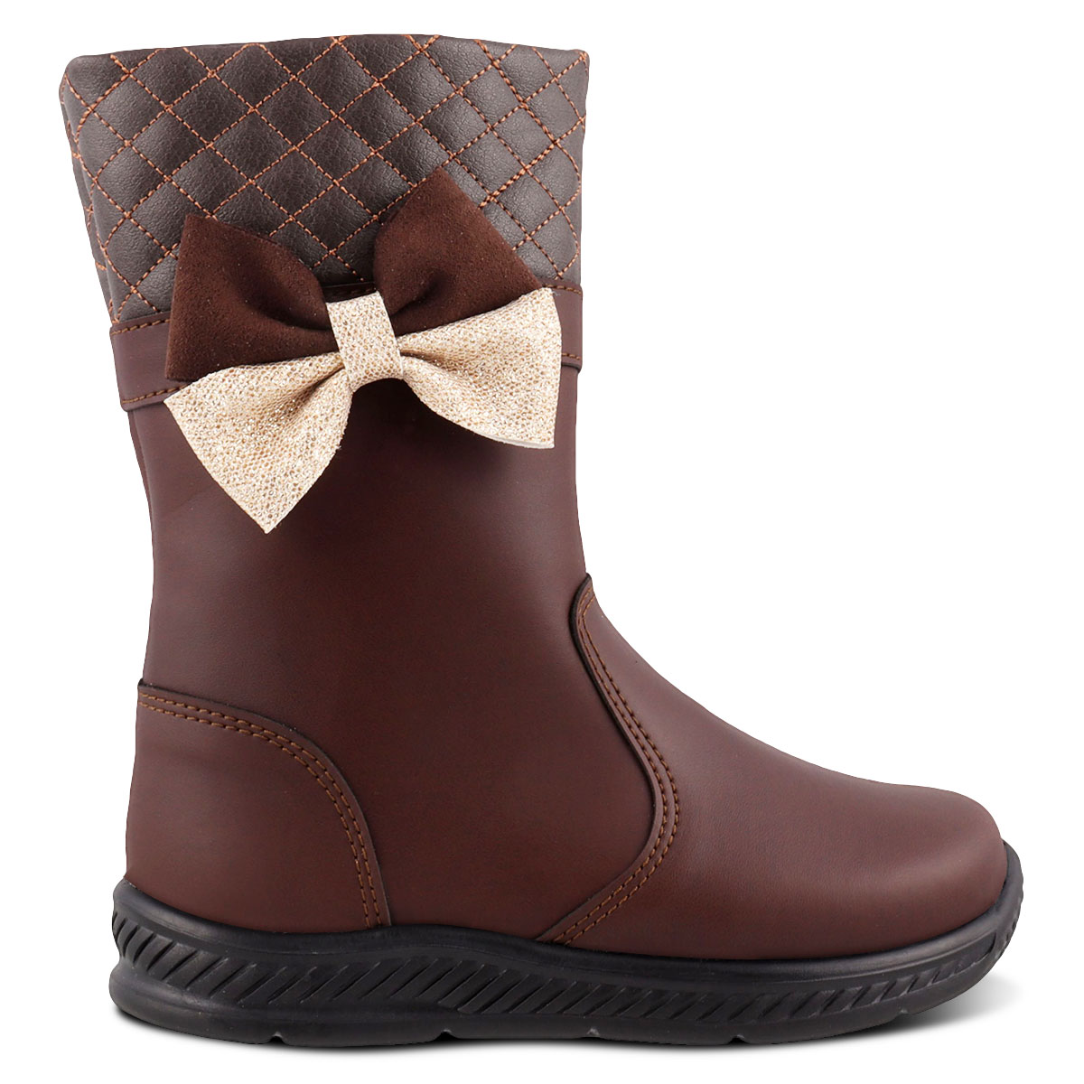 Foto 3 pulgar | Botas Casuales Lucho Marrones para Niña