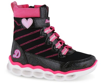 Foto 1 | Botas Dominiq Negras para Niña