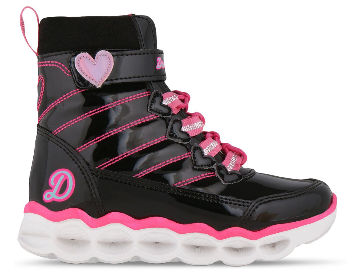 Foto 2 | Botas Dominiq Negras para Niña