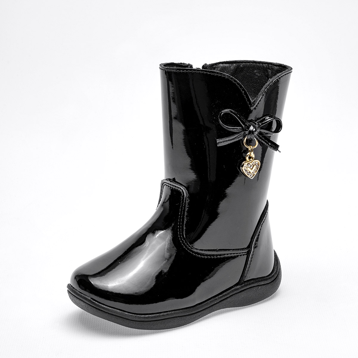 Foto 1 | Ensueño Bota Para Niña Negro Charol, Código 120754-c