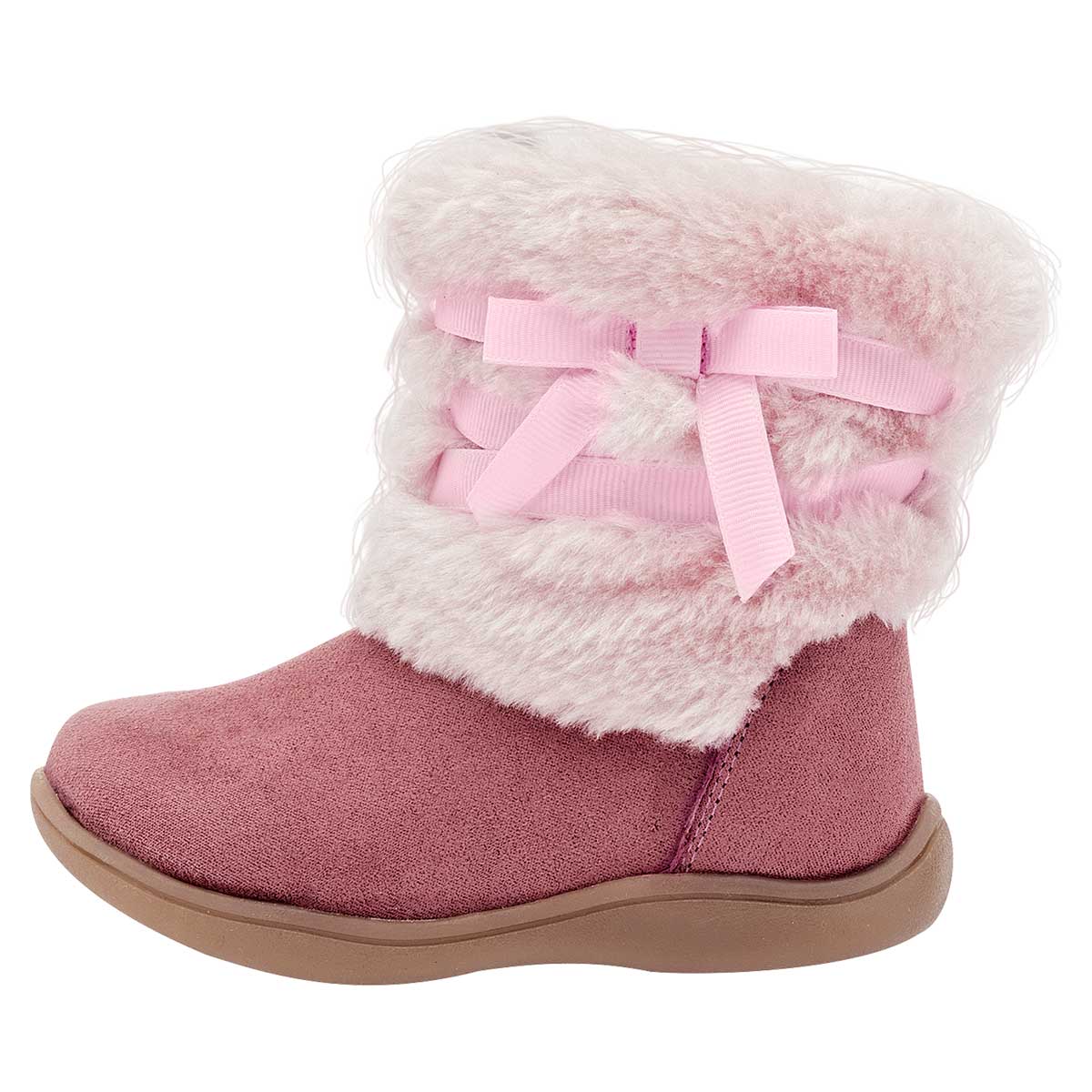 Foto 4 pulgar | Ensueño Bota Para Niña Rosa, Código 90459-2