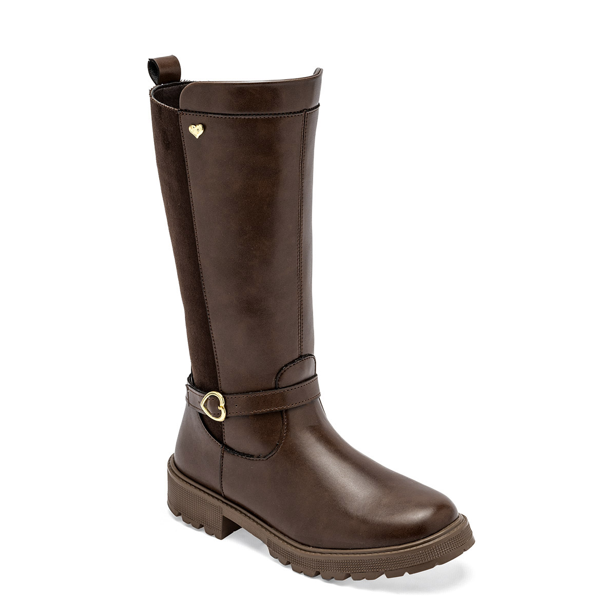 Ensueño Bota Para Niña Café, Código 120743-d