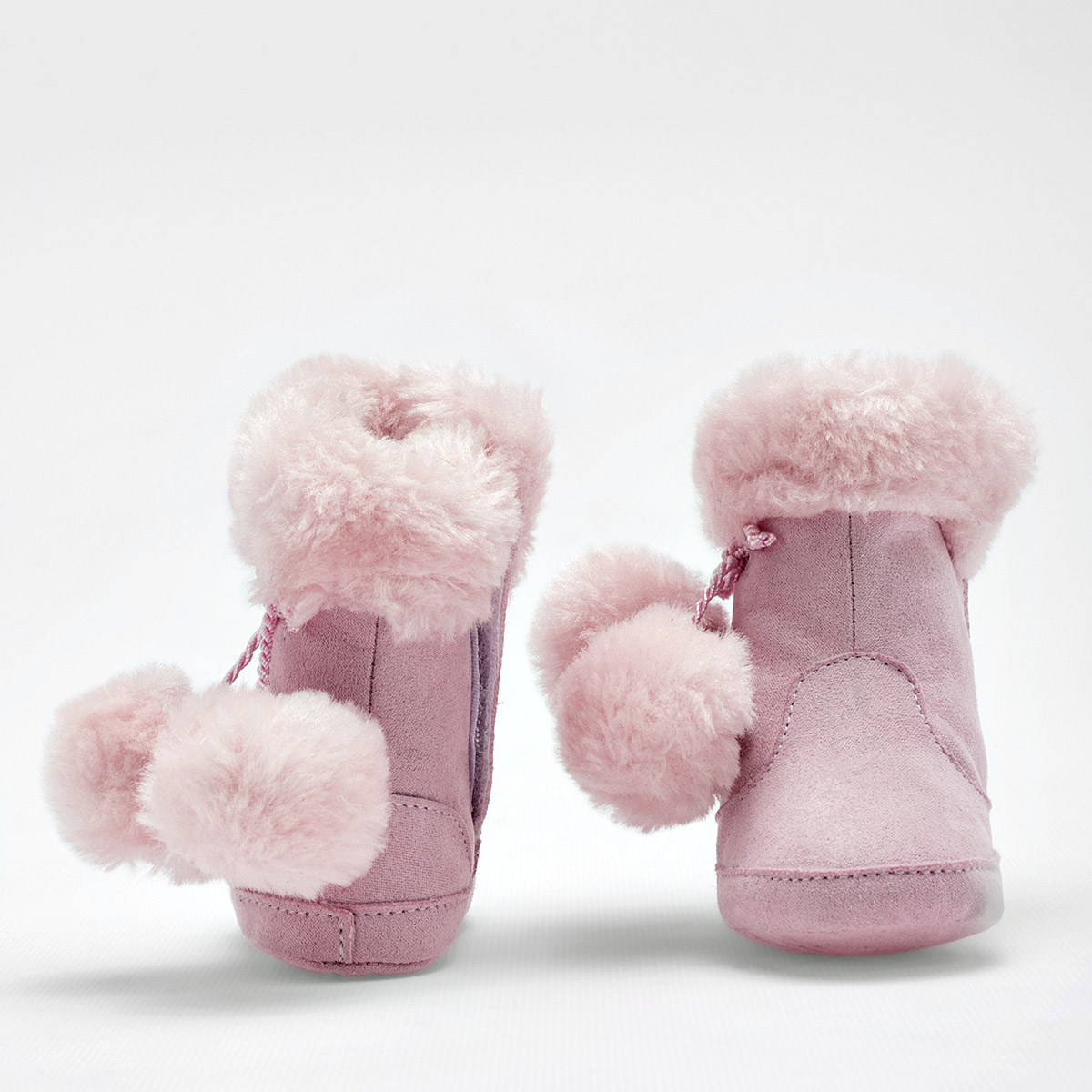Foto 3 | Baby Pop's Botitas Para Bebé Niña Rosa, Código 120647-a