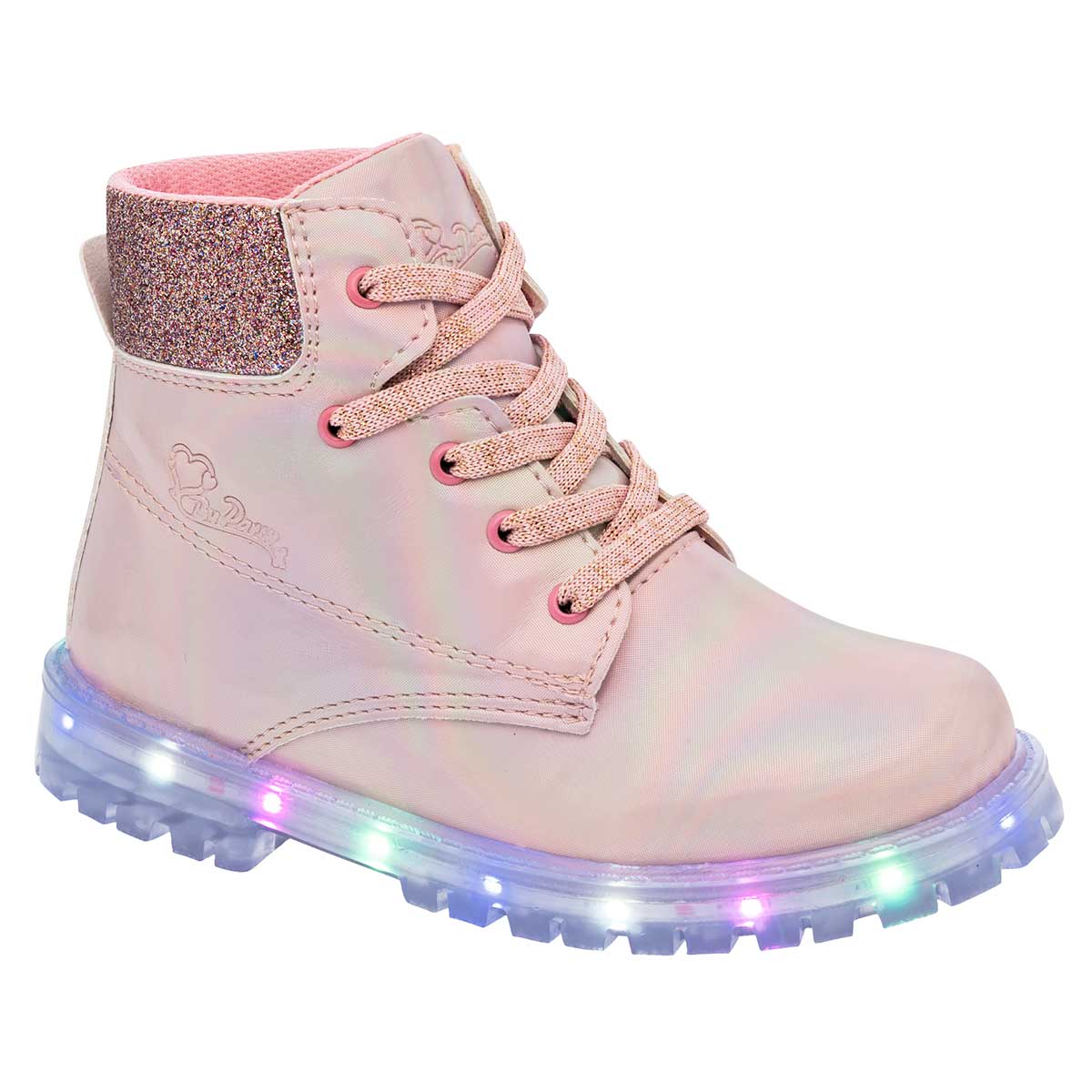 Foto 2 pulgar | Botín para Niña Celex Rosa Tornaso con Luces 112020-2