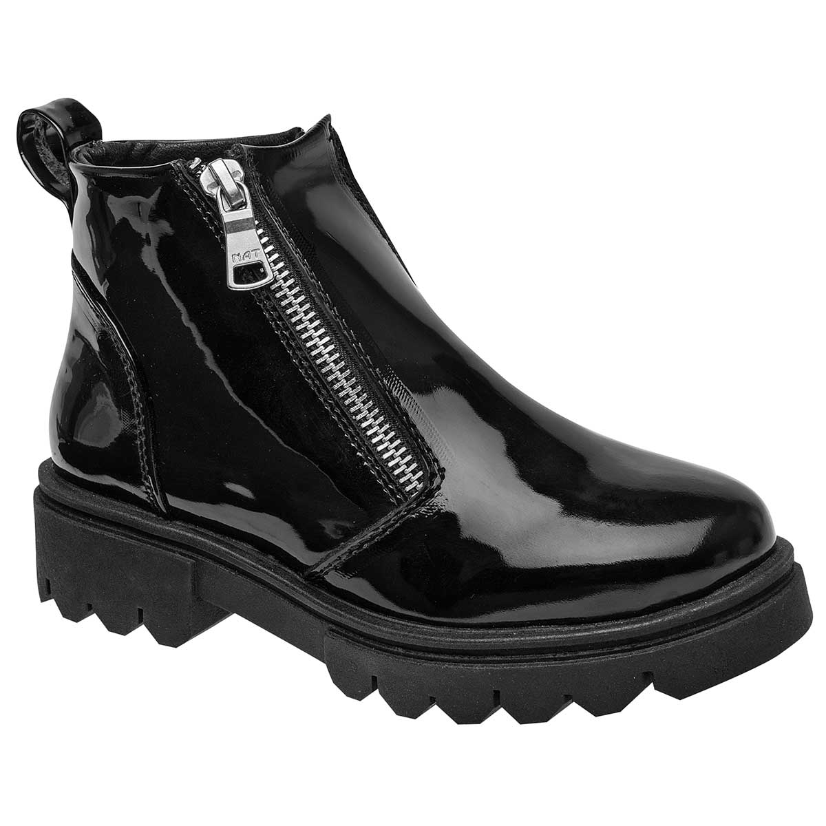 Foto 2 pulgar | Botines Garabatos Negros para Niña